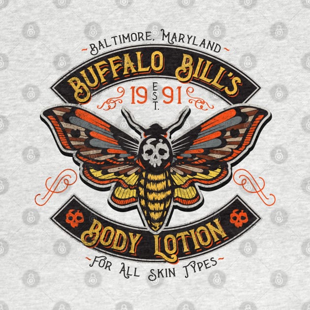 Buffalo Bills Body Lotion Biker Lts by Alema Art